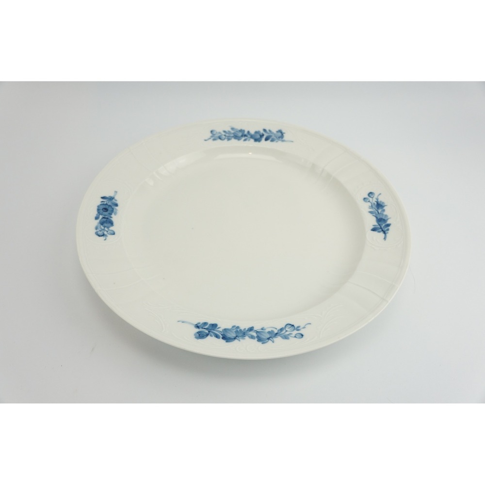 Royal Copenhagen Serving Plate 13" Blue Flower Juliane Marie 10/12009 Vintage VG